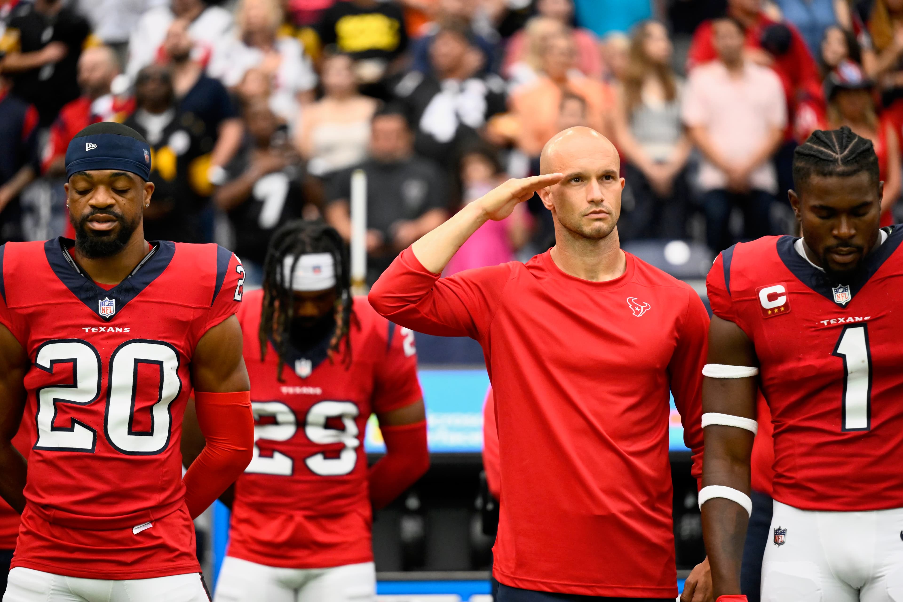 Military service tribute